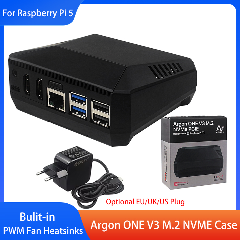 Argon ONE V3 M.2 NVME ケース アルミニ - Turing Pi 2 のレビューと価格